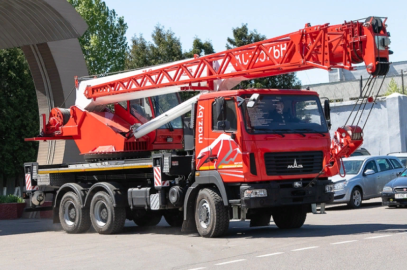 автокран КС-5576BY-H-22 минского автозавода